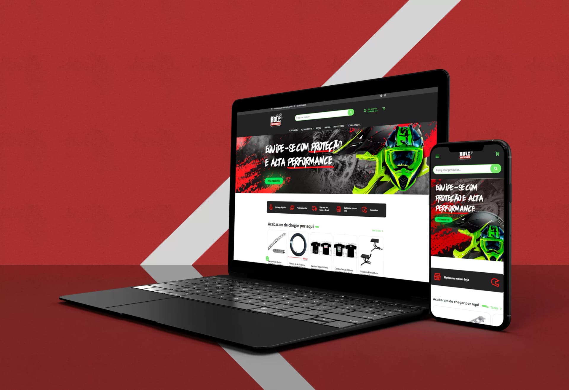 Case RDI Motoparts — Site + SEO para RDI Motoparts