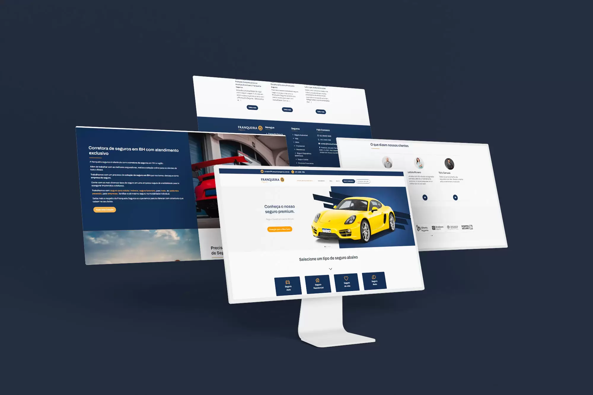 Case Franqueira Seguros — Site + SEO para Franqueira Seguros