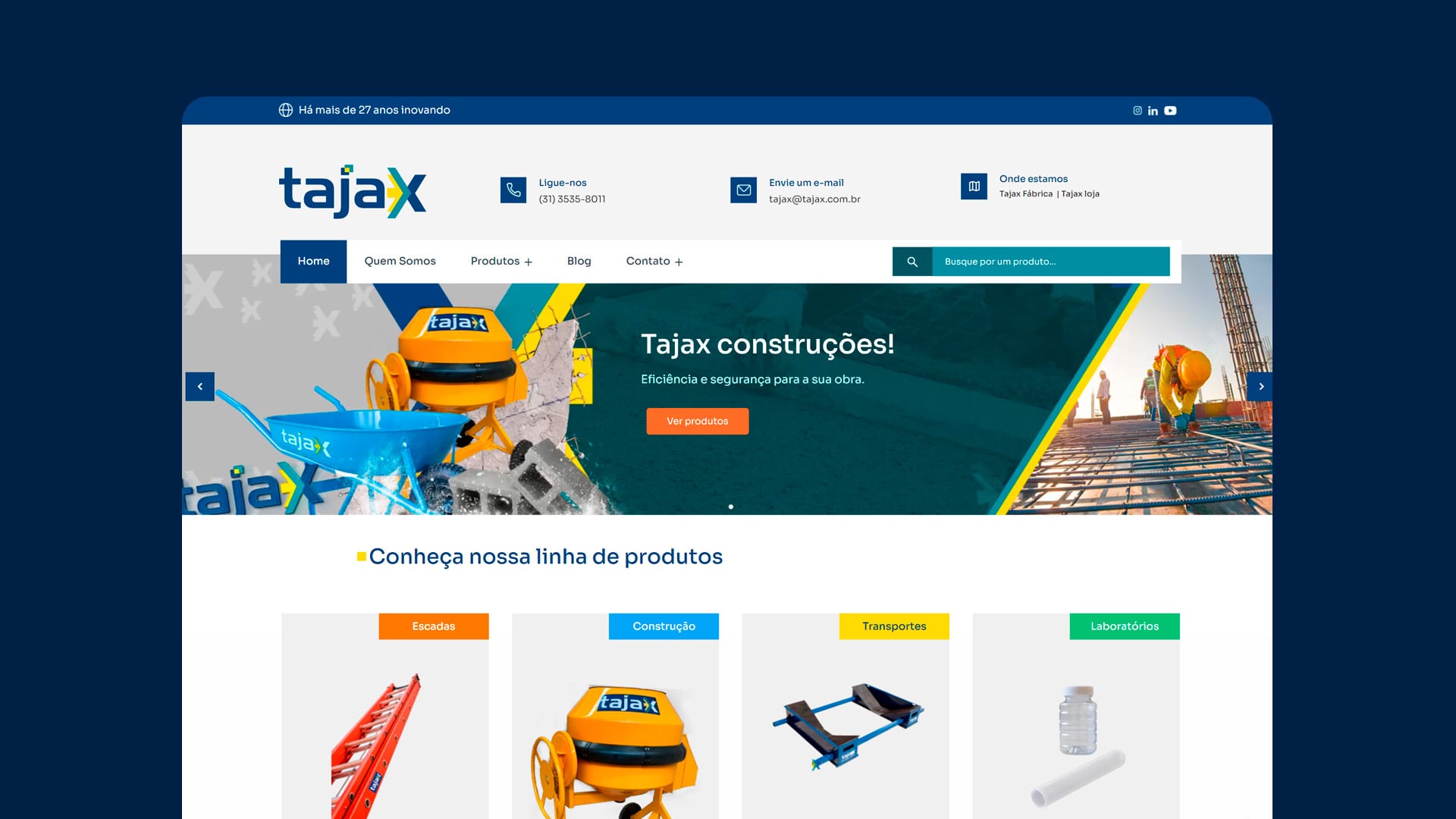 Versão atual — Tajax