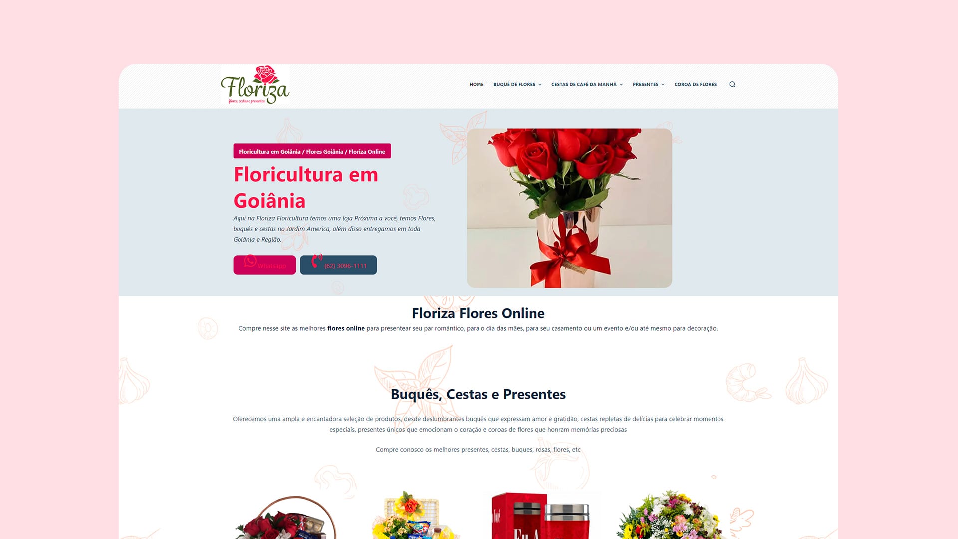 Versão anterior — Floriza